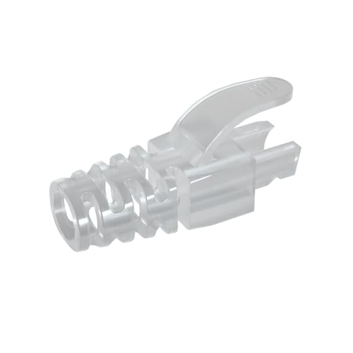 RJ45 Zugentlastungsmanschetten – 6,5 mm Kabelsteckerabdeckung, RJ45 Kabelverbinderstiefel, Steckerabdeckungen für Kabel, RJ45 Zugentlastungsstiefel für RJ45 Kopf-Netzwerkkabel RJ45 Zugentlastungsmanschetten – 6,5 mm Kabelsteckerabdeckung, RJ45 Kabelverbinderstiefel, Steckerabdeckungen für Kabel, RJ45 Zugentlastungsstiefel für RJ45 Kopf-Netzwerkkabel von Generic
