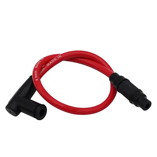Racing Zündspule mit Kabel - Tragbares Zündspulenkabel, Langlebiges Hochvolt-Zündmodul | 12V Leistungsstarke Spule mit Funkenoptimierung, Effiziente Zündung für ATV Quad Scooter und Motorzündanlagen von Generic
