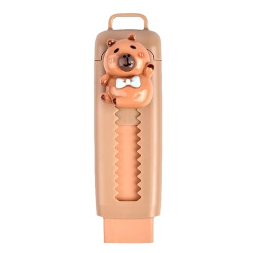 Radiergummis für Bleistifte – Radiergummi zum Zeichnen – Push-Pull-Radiergummis für Kinder, Cartoon-Capybara-Radiergummi, Capybara-Schulbedarf Radiergummis für Bleistifte – Radiergummi zum Zeichnen – Push-Pull-Radiergummis für Kinder, Cartoon-Capybara-Radiergummi, Capybara-Schulbedarf von Generic