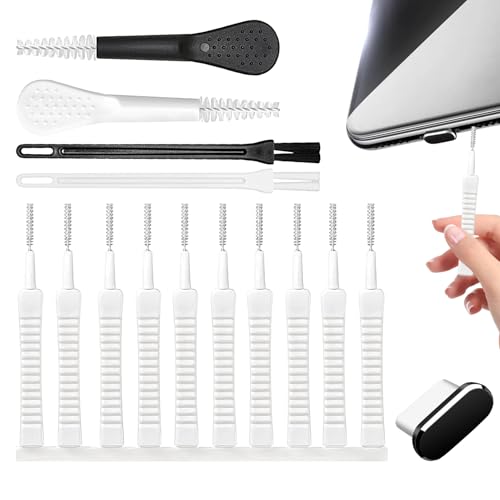 Reinigungswerkzeug für Handyhalter – Set 15 x Handreiniger, Ladehalter, Reinigungsbürsten, Lautsprecher-Reinigungsbürsten, Zubehör-Set für die Reinigung von Mobiltelefonen | Professionelles Reinigungswerkzeug für Handyhalter – Set 15 x Handreiniger, Ladehalter, Reinigungsbürsten, Lautsprecher-Reinigungsbürsten, Zubehör-Set für die Reinigung von Mobiltelefonen | Professionelles von Generic