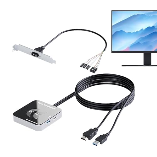 Remote-PC-Netzschalter | Computer-Host-Taste, Netzschalter für Desktop,Einfach und robust-Desktop-Computerteile mit 5Gps-Geschwindigkeit für Zuhause, Hotel, Internetcafé, Unternehmen von Generic