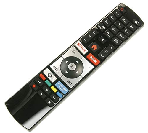 Replacement / Generic RC4318 / RC4318P Vestel Remote Control for Finlux Telefunken Edenwood 4K Ultra HD TVs with Netflix YouTube von Generic