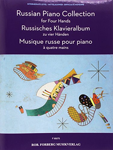 Russian Piano Collection for Four Hands-Piano 4 Hands-BOOK von Generic