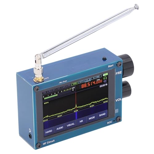 SDR-Empfänger-Kit, 50-kHz-2-GHz-Software-Funkempfänger, 3,5-Zoll-Touchscreen, 480-MHz-Taktfrequenz für Signalempfangsanwendungen von Generic