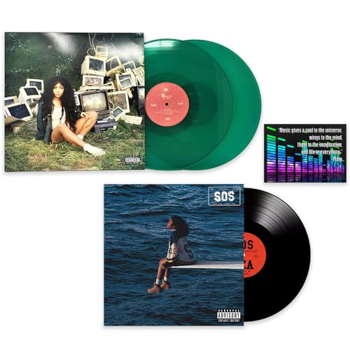 SZA Complete Vinyl Discography: "CTRL" Exclusive Green / "SOS" / + Including Bonus Art Card von Generic