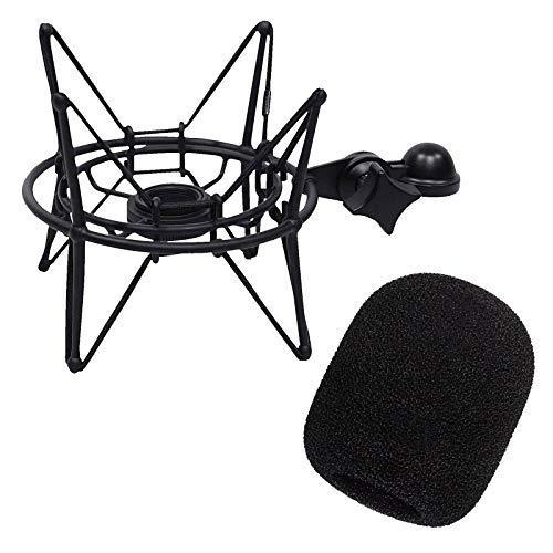 Samson SP04TB Mikrofon-Spinne Schwarz + keepdrum WS02 Schaumstoff Windschutz Samson SP04TB Mikrofon-Spinne Schwarz + keepdrum WS02 Schaumstoff Windschutz von Generic