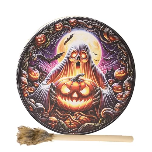 Schamanentrommel für Halloween, Schamanentrommel | Native Handtrommel-Meditationsinstrumente – Schamanentrommeln, Klangheiltrommeln, Halloween-Trommel, Spiritu Instrument Halloween Schamanentrommel für Halloween, Schamanentrommel | Native Handtrommel-Meditationsinstrumente – Schamanentrommeln, Klangheiltrommeln, Halloween-Trommel, Spiritu Instrument Halloween von Generic