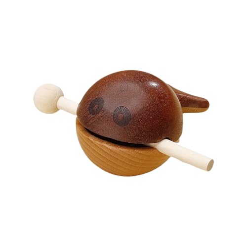 Schlaginstrument - Holzfisch-Tempelblock, Holzfisch-Trommel | Meditationsspielzeug, Fisch-Trommel-Ornament für Arbeit, Reisen, im Freien, Wohnzimmer, Stressabbau und Entspannungsinstrument Schlaginstrument - Holzfisch-Tempelblock, Holzfisch-Trommel | Meditationsspielzeug, Fisch-Trommel-Ornament für Arbeit, Reisen, im Freien, Wohnzimmer, Stressabbau und Entspannungsinstrument von Generic