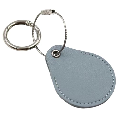 Schlüsselanhänger, Tracker, Hunde-Tracker, Schlüsselanhänger aus PU-Leder, GPS-Schutzhülle mit Metallring, Zubehör für Gepäck, Brieftasche Schlüsselanhänger, Tracker, Hunde-Tracker, Schlüsselanhänger aus PU-Leder, GPS-Schutzhülle mit Metallring, Zubehör für Gepäck, Brieftasche von Generic