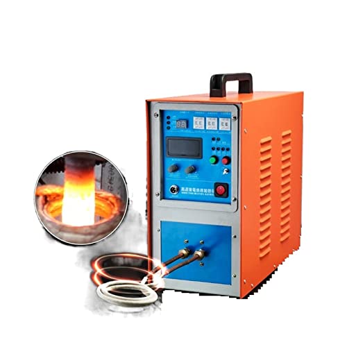 Schmelzofen, 25 kW Hochfrequenz-Induktionsheizung Abschreck- und Glühgerät Hochfrequenz-Schweißgerät Metallschmelzofen (Farbe: 25 kW, Größe: Typ) (35 kW Typ) von Generic