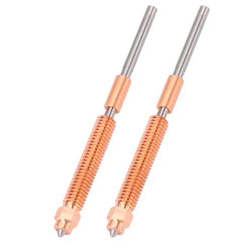 Schnelle Tauschdüse, Integrierte Düse 2 PCs Hohe Härte für K2 Plus (0,4 mm) von Generic