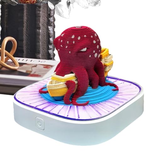 Schreibtischkalender 2025 – Kreativer Oktopus-Notizblock-Kalender – Kunst-Notizblock auf entfernbarem Papier, lustiger Oktopus-Statue-Notizblock Schreibtischkalender 2025 – Kreativer Oktopus-Notizblock-Kalender – Kunst-Notizblock auf entfernbarem Papier, lustiger Oktopus-Statue-Notizblock von Generic