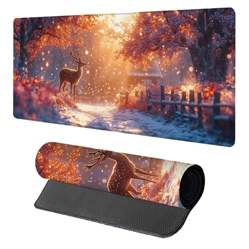 Schreibtischunterlage REH, Gaming Mauspad XXL 1600x800x3mm, Mauspad Groß mit Vernähten Kanten, Mousepad Gaming Zubehör, Desk Mat Rutschfester Gummibasis, Mousepad für Büro, PC, Zuhause, Rosa 7-4026 Schreibtischunterlage REH, Gaming Mauspad XXL 1600x800x3mm, Mauspad Groß mit Vernähten Kanten, Mousepad Gaming Zubehör, Desk Mat Rutschfester Gummibasis, Mousepad für Büro, PC, Zuhause, Rosa 7-4026 von Generic