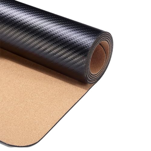 Schreibtischunterlage aus Leder, Doppelseitiges großes Mauspad 90x45cm, Rutschfeste Schreibunterlage für den Schreibtisch pad, Wasserfeste Gaming-Tastaturmatte(B-NoOverlock,120x60cm) von Generic
