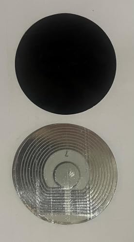 Anti-Tick-Etikett rund 4 cm schwarz deaktivierbar 8,2 Mhz 900 Stück Anti-Tick-Etikett rund 4 cm schwarz deaktivierbar 8,2 Mhz 900 Stück von Generic
