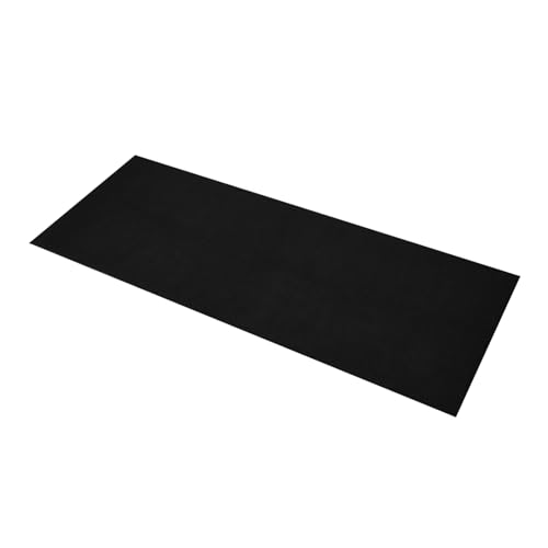 Schwarzer Netzstoff, Lautsprecherstoff mit 1,4 M X 0,5 M Staubdicht Schützender Stoffabdeckung Stereo - -Lautsprecher Mesh Grill Stofflautsprecher Grilltuch für Stereo Lautsprecher Reparatur (Black) von Generic