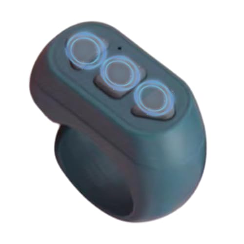 Scrolling Ring - Automatischer Scrollenring, drahtlose Fernbedienungsring -Ring -Seite Turner | 3 Tasten Remote -Scrolling Ring, wiederaufladbare Seiten -Turner für Tablets, Laptops, Mobiltelefone, Fi Scrolling Ring - Automatischer Scrollenring, drahtlose Fernbedienungsring -Ring -Seite Turner | 3 Tasten Remote -Scrolling Ring, wiederaufladbare Seiten -Turner für Tablets, Laptops, Mobiltelefone, Fi von Generic