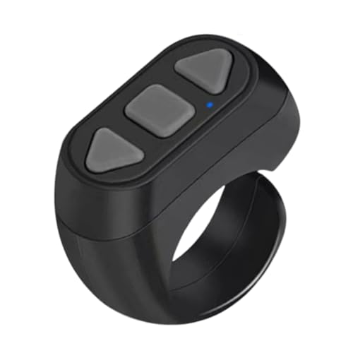 Scrollring, automatischer Scrollring, Ring Remote für Telefon mit 3 Tasten | Clicker zum Umdrehen der Seite, intelligenter Ring, wiederaufladbar für die Aufnahme von Cameo-Videos Scrollring, automatischer Scrollring, Ring Remote für Telefon mit 3 Tasten | Clicker zum Umdrehen der Seite, intelligenter Ring, wiederaufladbar für die Aufnahme von Cameo-Videos von Generic