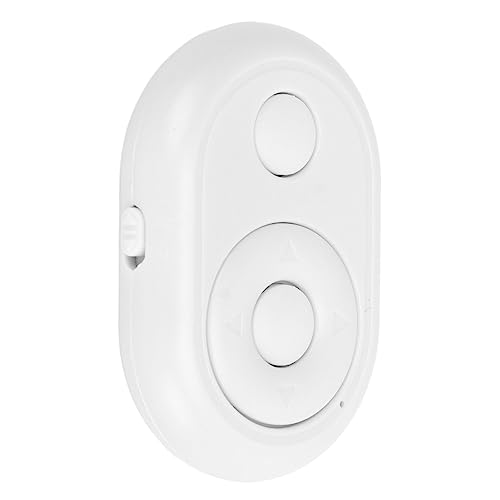 Selfie -Button -klick, Low Stromverbrauch Drahtloser Kamera Fernbedienung EIN Schlüssel Als Einfache Betriebsdauer der Batterie für die Fotografie (White) von Generic
