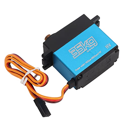 Servo -Motor, Servo -Controller RC Servo Servo -Motor 35 Kg Coreless Motor Servo für 1/8 1/10 1/12 Fernbedienungssteuerauto -Metallgetriebe Digitales Servo Servo -Motor, Servo -Controller RC Servo Servo -Motor 35 Kg Coreless Motor Servo für 1/8 1/10 1/12 Fernbedienungssteuerauto -Metallgetriebe Digitales Servo von Generic