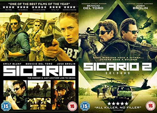 Sicario/Sicario 2 - Soldado Collection DVD - Sicario, Sicario 2 - Soldado - Sicario 2 Films Collection DVD von Generic