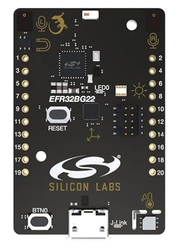 Silicon Labs Entwicklungstool Kommunikation und Drahtlos, 2.4GHz Bluetooth-Platine für EFR32BG22 Drahtloser Gecko von Generic