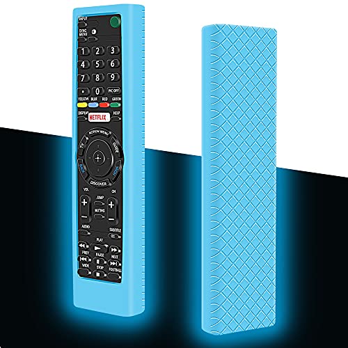 Silikon-Schutzhülle für Sony RMF-TX310U RMF-TX300U RMT-TX200U RMT-TX102U RMT-TX100U Smart TV-Fernbedienung, Ersatzhalterung, rutschfeste Abdeckungen für Sony Bravia Universal-Fernbedienung, von Generic