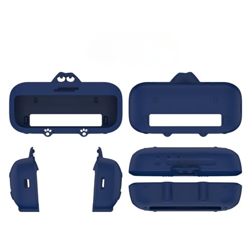Silikonhülle kompatibel mit Bose SoundLink Flex Tragbarer Bluetooth Lautsprecher (2. Gen.) Cartoon Silikon-Schutzhülle, Hülle, Handtasche, Box, Case Zubehör (Blau,4.2 * 11.6 * 22.2CM) von Generic