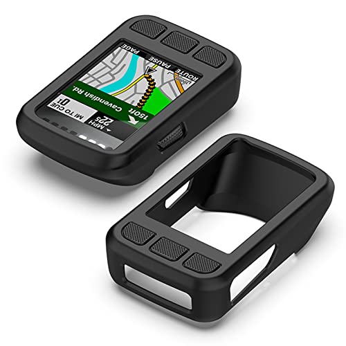 Silikonhülle kompatibel mit Wahoo Elemnt Bolt V2 GPS Radfahren/Fahrrad Computer Bundle Schutzhülle Skin Protector Bumper Zubehör (schwarz) von Generic