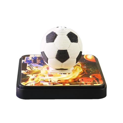 Skulptur-Haftnotizen, Fußball-Haftnotizen, künstlerischer Fußballkalender, Notizblock zum Schnitzen von Papier, künstlerische Dekorationen für Büro, Zuhause, Studio, Clu Skulptur-Haftnotizen, Fußball-Haftnotizen, künstlerischer Fußballkalender, Notizblock zum Schnitzen von Papier, künstlerische Dekorationen für Büro, Zuhause, Studio, Clu von Generic