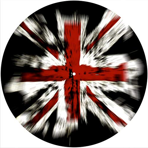 Slipmat Slip Mat Scratch Pad Filz für jeden 12" LP DJ Vinyl Plattenspieler Custom Graphical - Flag UK von Generic