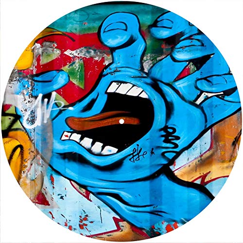 Slipmat Slip Mat Scratch Pad Filz für jeden 12" LP DJ Vinyl Plattenspieler Custom Graphical - Graffiti 5 von Generic