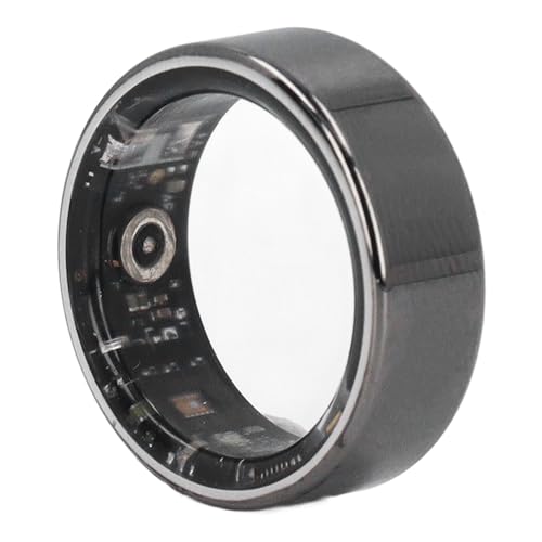 Smart Ring, Wasserdicht, Multifunktional, Intelligenter Gesundheits-Tracker, R06, Schrittzähler, Schlaf-Tracking für Fotografie (Innendurchmesser 19,5 mm) von Generic