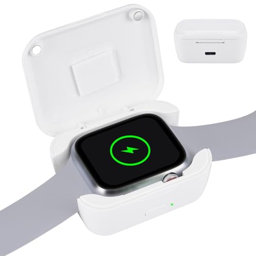 SmartWatch Ladegerät – magnetisches kabelloses Ladepad, Schnellladedock | tragbare Reise-Ladestation, kabelloser Netzadapter für Smartwatch Fast SMA SmartWatch Ladegerät – magnetisches kabelloses Ladepad, Schnellladedock | tragbare Reise-Ladestation, kabelloser Netzadapter für Smartwatch Fast SMA von Generic