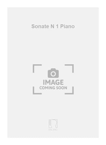 Sonate N 1 Piano - Klavier - Partitur von Generic