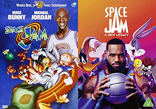 Space Jam 2 Movies Collection DVD - Space Jam, Space Jam - A New Legacy DVD - Space Jam 1-2 Complete DVD Collection von Generic