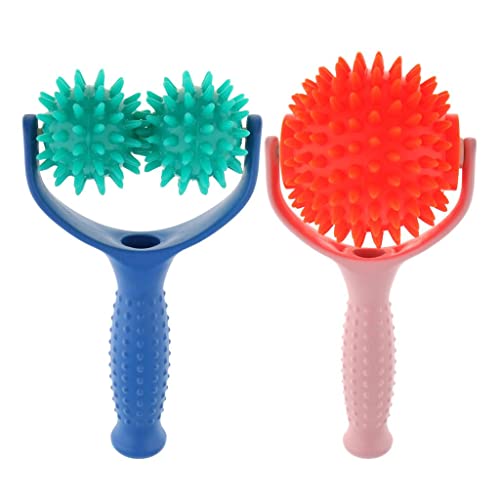 Spiky Rolling Ball Handflächenfüße Roller Massagegerät Set Spiky Rolling Ball Handflächenfüße Roller Massagegerät Set von Generic
