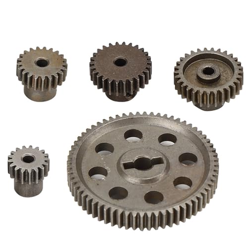 Stahldifferential Hauptmetallspritzer, Prattraten 64T -Hauptrad, Stabiles RC -LKW Zubehör für HSP LKW Zubehör für Redcat 1/10 RC Auto 's von Generic