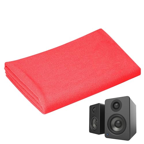 Staubabdeckung für Lautsprecher, Grill, Staubabdeckung aus Stoff, Stereo-Stoff, Wartung von Audiogeräten, Zubehör für kommerzielles Zuhause, exquisites Heimkino von Generic