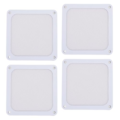 Staubfilter für PC -Lüfter, Computerlüfterfiltergrill mit Einem Magnetrahmen von 120 Mm für PET -Belüftung (White) von Generic