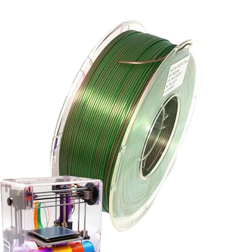 Stecken Sie Ihre kreativen Projekte mit 3D -Druckerfunktion. Lament Bundle mit großartigen Farboptionen, 3D -Druckseide, 3D -Drucker Zwei Farbfilamente | Starke 3D -Druckfilamente Die Farbe des glänze von Generic
