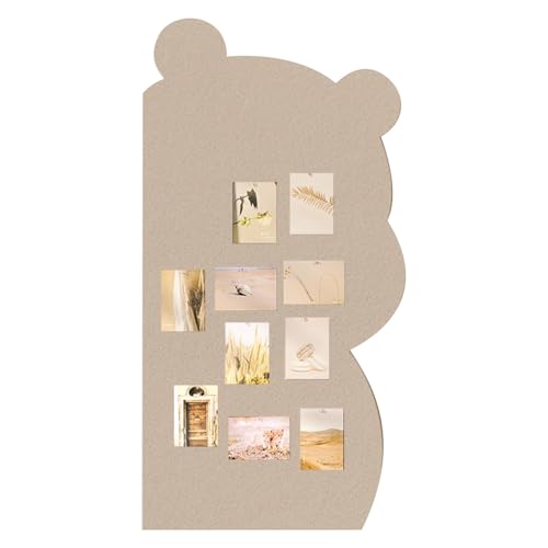 Stecktafeln für Wände, Filztafel für Wand, Bild-Display-Platte, Wandfliesen aus Filz, mit ästhetischem Fotohalter zur Dekoration von Generic