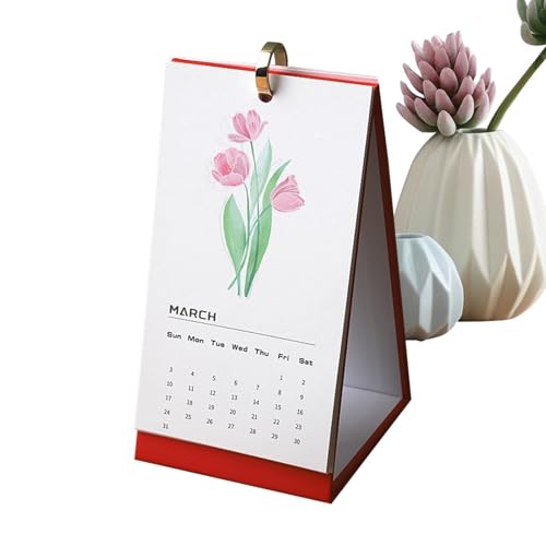 Stehender Schreibtischkalender 2025 - Blumen-Monatskalender 2025 Tischkalender Blumen Tischkalender Arbeitskalender Persönlicher Tagesplanungskalender Schulbedarf Stehender Schreibtischkalender 2025 - Blumen-Monatskalender 2025 Tischkalender Blumen Tischkalender Arbeitskalender Persönlicher Tagesplanungskalender Schulbedarf von Generic