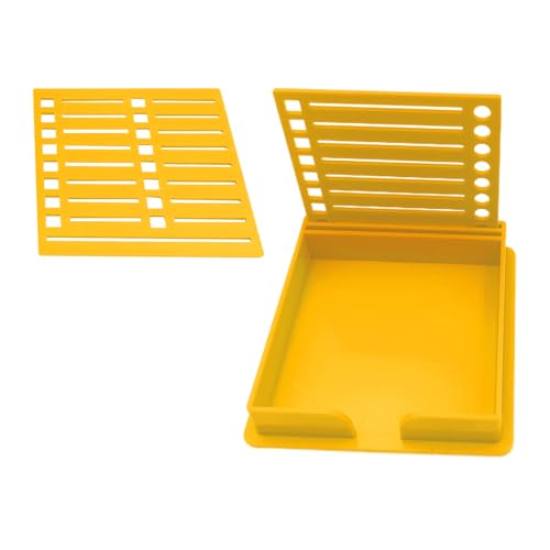 Sticky Note Dispenser - Schreibtischnotenhalter für Büro, tragbare Sticky Box für die Schule | Doppelinseried Noote -Organisator für Lehrer, vielseitiger Lagerbehälter für Wirtschaft, Stiicky Notes Ea Sticky Note Dispenser - Schreibtischnotenhalter für Büro, tragbare Sticky Box für die Schule | Doppelinseried Noote -Organisator für Lehrer, vielseitiger Lagerbehälter für Wirtschaft, Stiicky Notes Ea von Generic