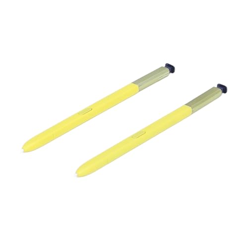 Stiftfedern, Kunststoff aus Einem Mobiltelefon Reibungslos 2pcs für Fußnote 9 (Yellow) von Generic