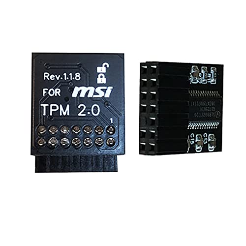 TPM2.0 Sicherheitsmodul, 14-polig, LPC MSI (14-1), vertrauenswürdige Plattform für MSI MS -4136-4462 von Generic