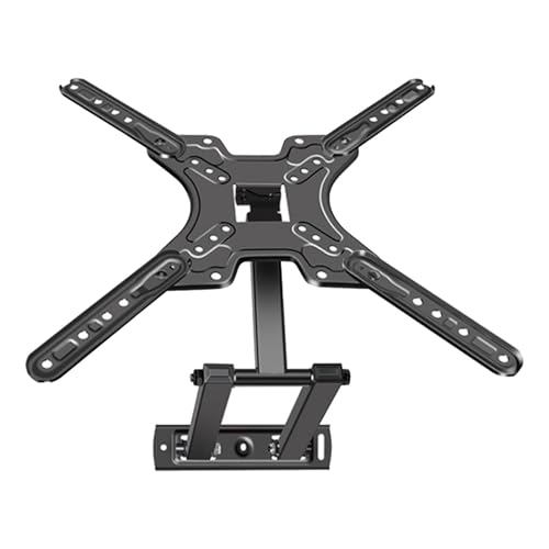 TV-Halterung, drehbar und neigbar, mit vollständiger Bewegung, TV-Wandhalterung, ausziehbar, aus schwarzem Metall, verstellbare TV-Wandhalterung für die meisten Fernseher von 14 bis 6 Zoll TV-Halterung, drehbar und neigbar, mit vollständiger Bewegung, TV-Wandhalterung, ausziehbar, aus schwarzem Metall, verstellbare TV-Wandhalterung für die meisten Fernseher von 14 bis 6 Zoll von Generic