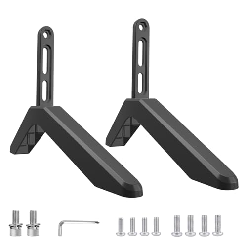TV-Standbeine, verstellbare hochverstellbare Aluminium-Legierungs-TV-Bein-Fernsehständer, Ersatzstand, Nicht rutschfeste Basisfüße für Holz- oder Gefliesenböden, passt 32 bis 65-Zoll-Fernseher TV-Standbeine, verstellbare hochverstellbare Aluminium-Legierungs-TV-Bein-Fernsehständer, Ersatzstand, Nicht rutschfeste Basisfüße für Holz- oder Gefliesenböden, passt 32 bis 65-Zoll-Fernseher von Generic