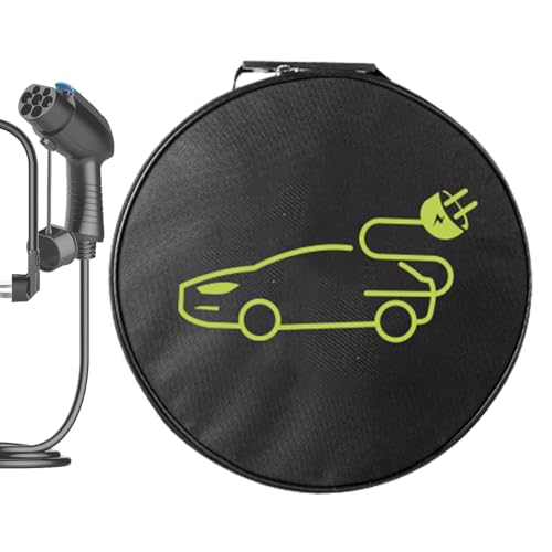 Tasche für Starthilfekabel, Hülle für Ladegerät für Elektroauto | Wasserdichte Auto Starthilfekabel Ladekabeltasche, Auto Kofferraum Organizer mit Klebeinstallation Tasche für Starthilfekabel, Hülle für Ladegerät für Elektroauto | Wasserdichte Auto Starthilfekabel Ladekabeltasche, Auto Kofferraum Organizer mit Klebeinstallation von Generic