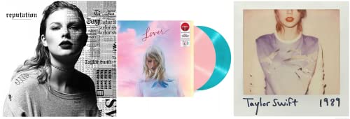 Taylor Swift - 3 LP Collection - reputation / Lover [LIMITED EDITION PINK & BLUE VINYL] / 1989 - Vinyl Set von Generic